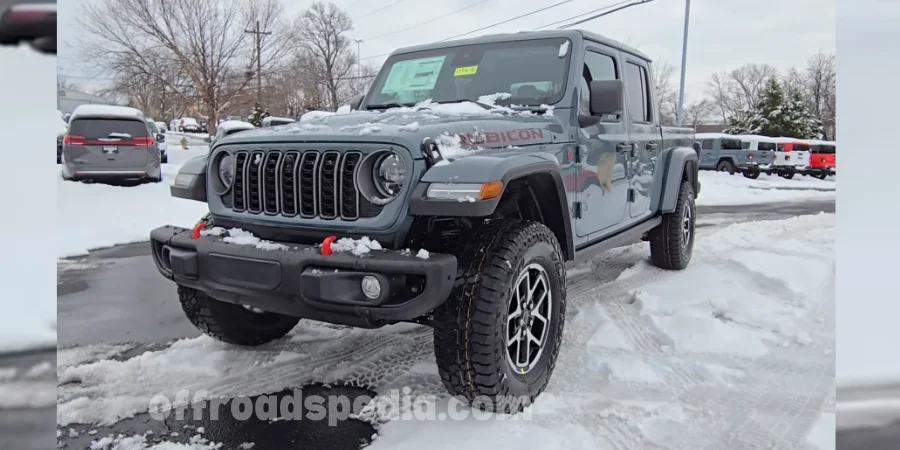 Off-Road Pickup Truck Guide: Top Models Built to Conquer Mud and Terrain 10 2025 Jeep Gladiator Rubicon X