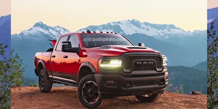 Off-Road Pickup Truck Guide: Top Models Built to Conquer Mud and Terrain 25 2023 Ram Heavy-Duty Rebel